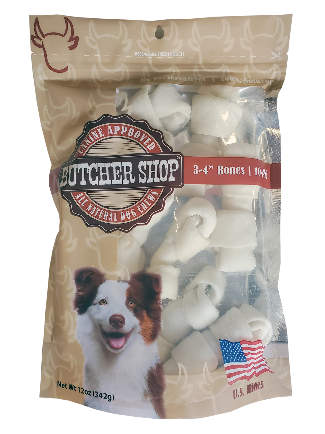 Butcher Shop Rawhide Bones Treats