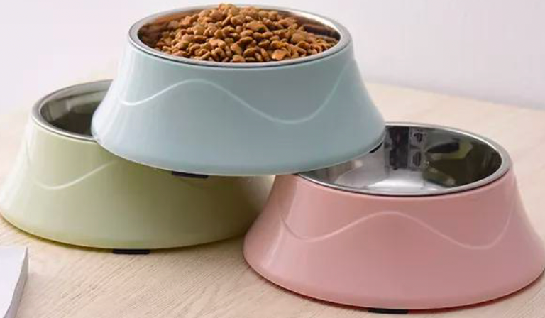 Pet Stainless Steel & Melamine Bowl Set